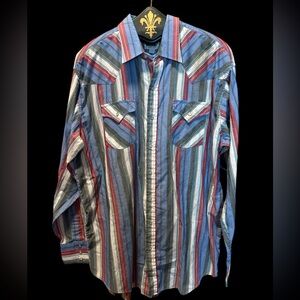 Vintage Ely Cattleman Button Down Shirt